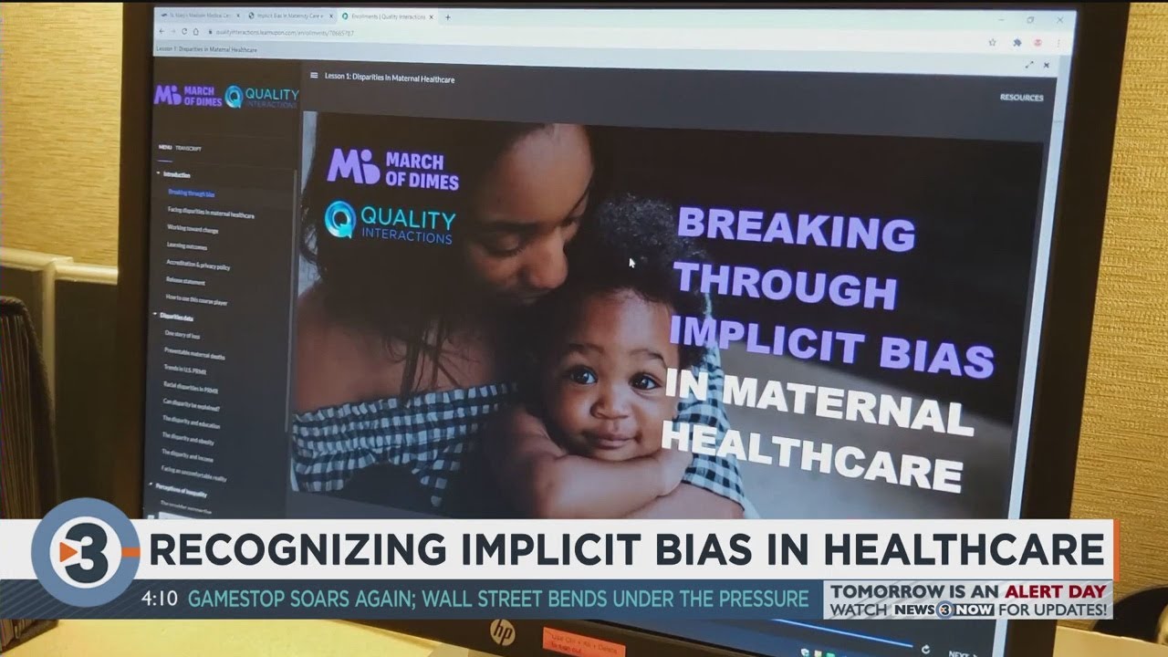 Recognizing implicit bias in health care