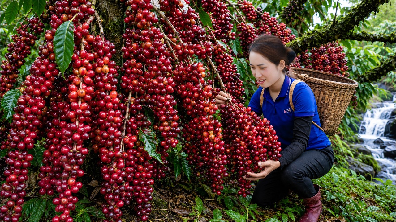 Harvesting Giant Wild Vối Fruits Deep in the Forest | Big Profit at Village Market | Off The Grid