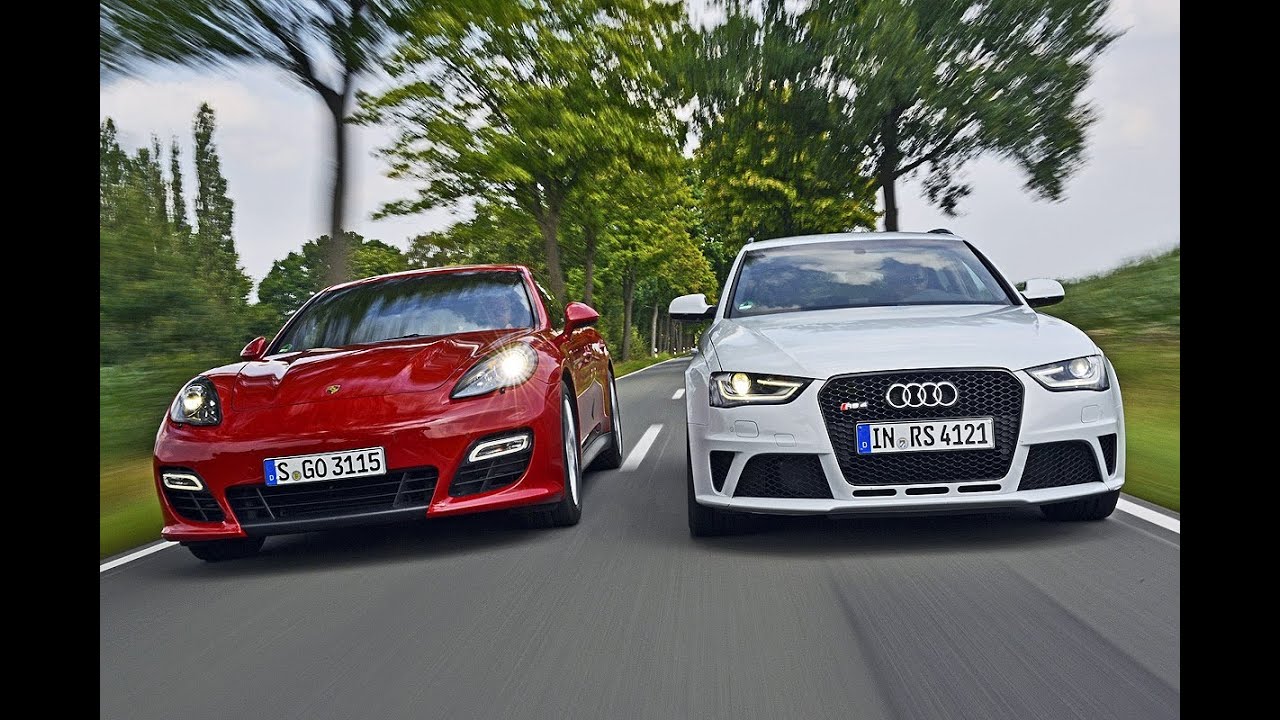 Porsche Panamera GTS vs. Audi RS 4 - Die lassen's noch krachen