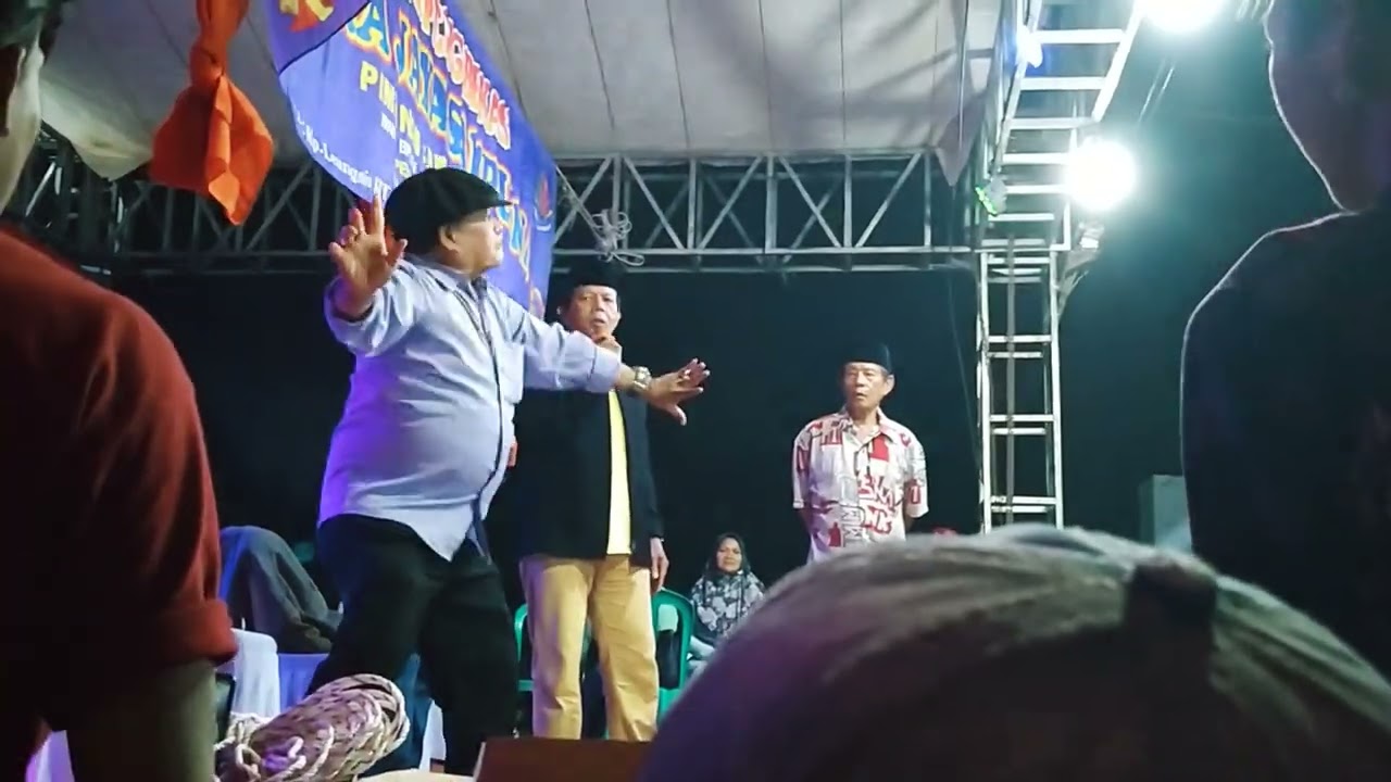 Topeng Betawi Bolot dan Malih, HUT RI ke 80 desa Wangun harja 