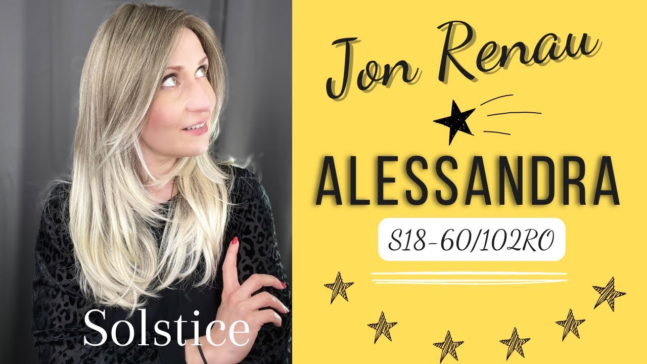 Alessandra Jon Renau | SOLSTICE S18-60/102RO | #syntheticwig #solstice #cascadingcolors #wigs