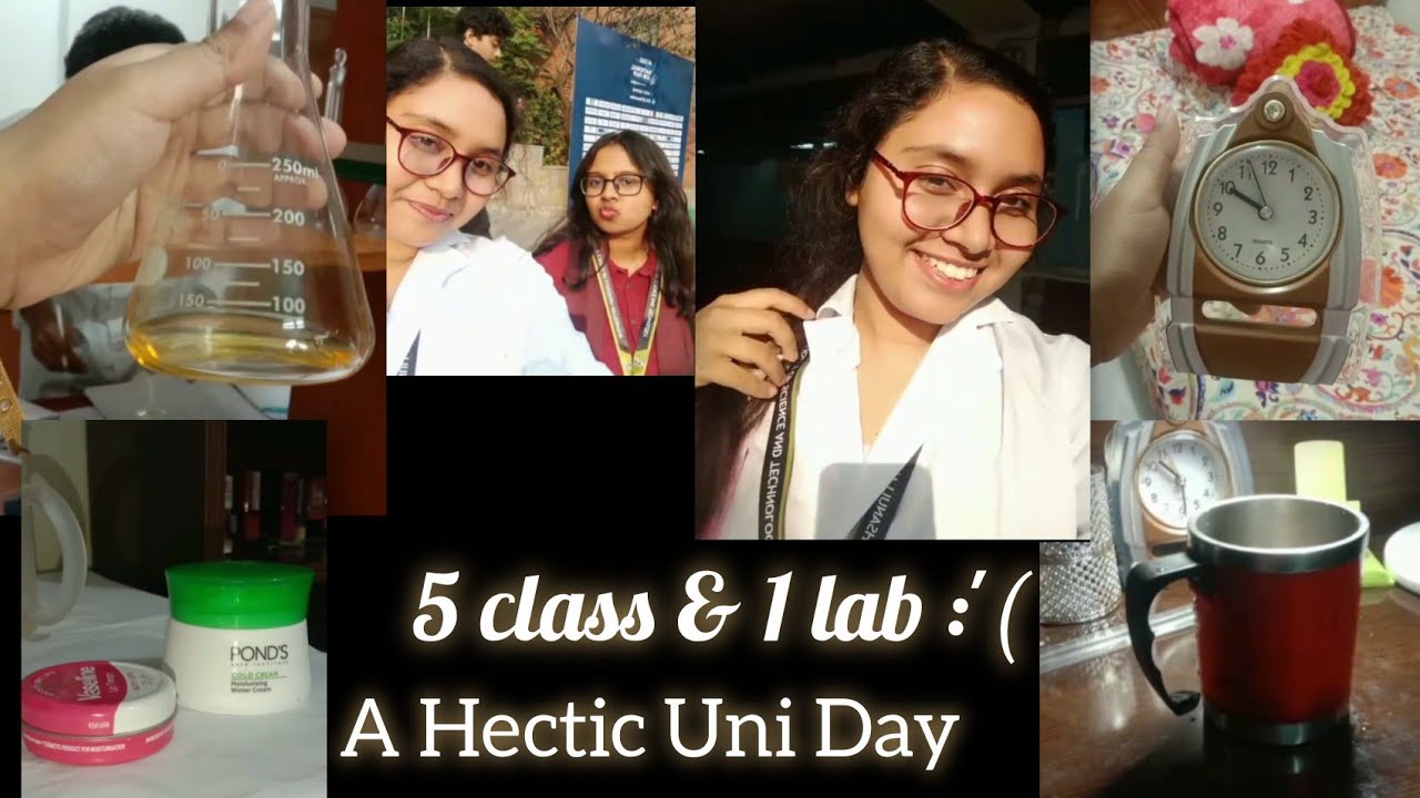 A hectic Uni Day vlog 😣📚 - chemistry lab #aust 