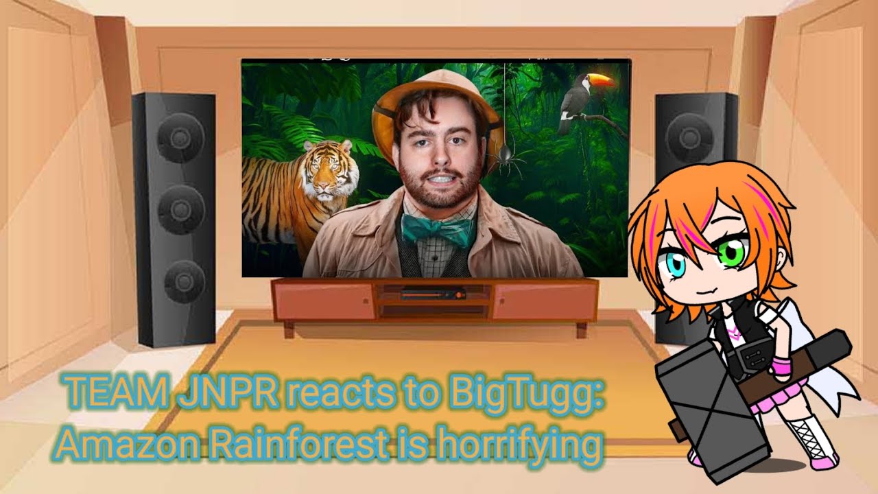 TEAM JNPR REACTS TO @biggtugg: Amazon Rainforest is horrifying 