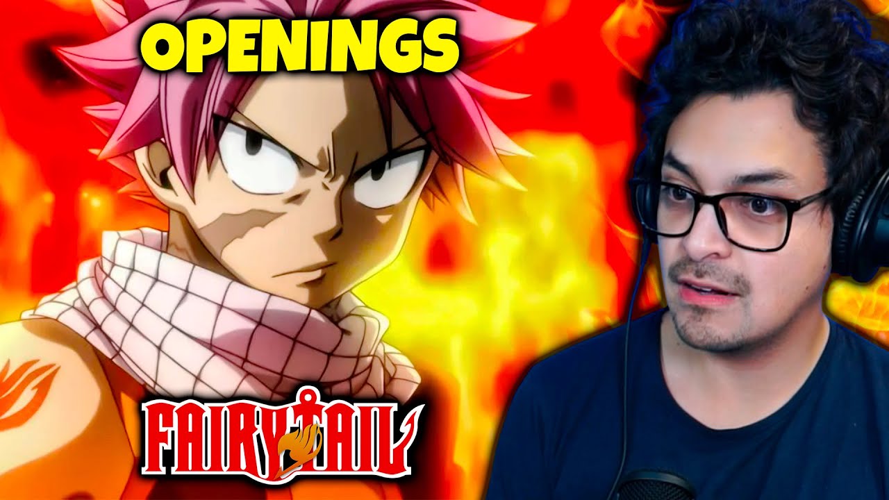 Me DECEPCIONARON o ENCANTARON?! 😱 | GIORGINO REACCIONA A FAIRY TAIL Openings 1-28