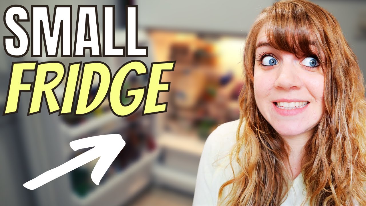 Small Fridge Deep Clean and Organization | 2021 | Cleaning Motivation