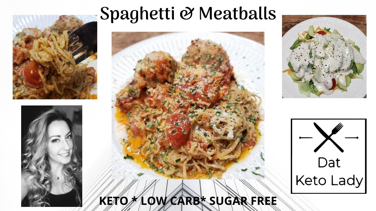 KETO Meatballs & Spaghetti