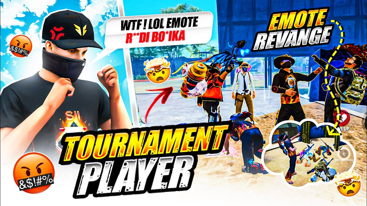 WTF❗️LOL EMOTES BY TOURNAMENT PLAYERS 🤬 ON LIVE GALI DIYA 🥵 - REX GAMING