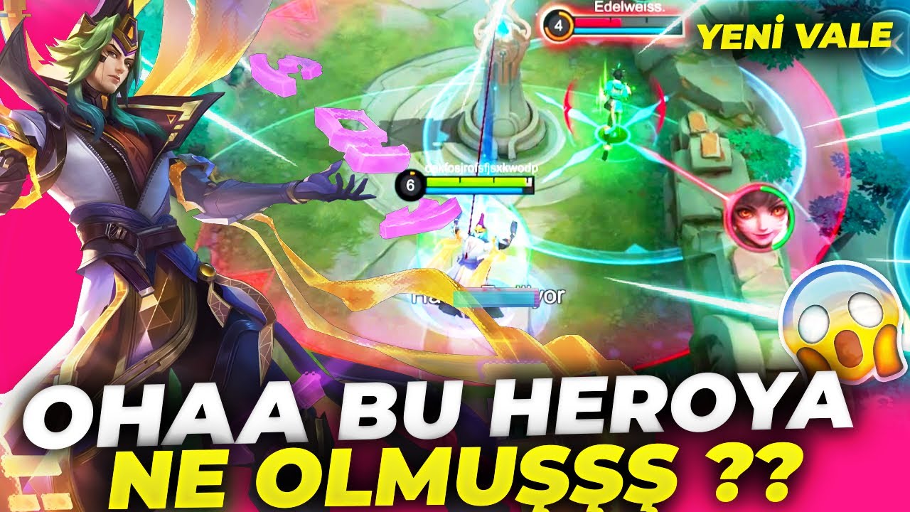 BU HEROYA NE YAPMIŞLAR BÖYLEE 😯 OHA!! ÇOK GÜÇLÜ - YENİ Vale | Mobile Legends