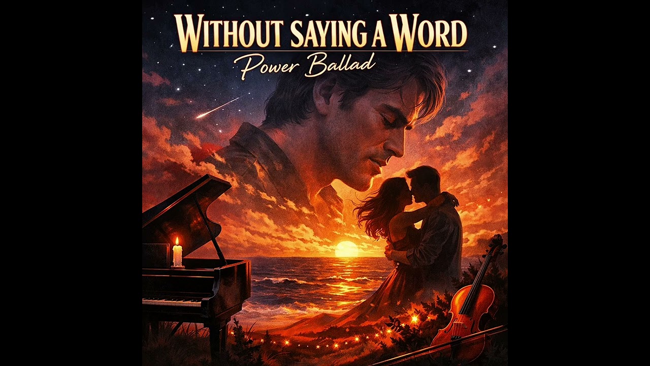 WITHOUT SAYING A WORD  🎶 #music #powerballads 