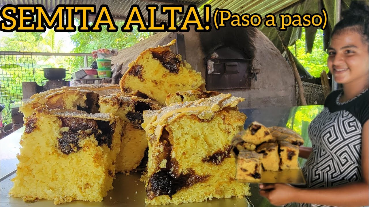 Como hacer SEMITA ALTA la receta de mi buelita!