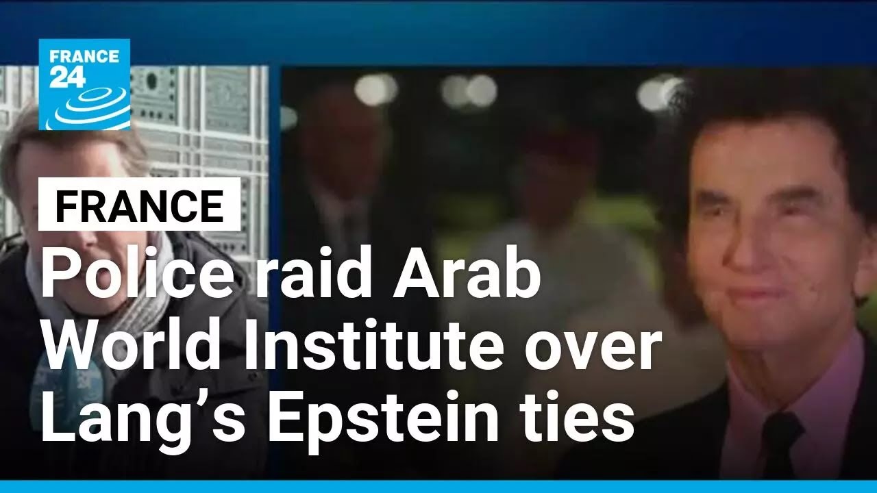 French police raid Arab World Institute over ex-minister’s Epstein ties • FRANCE 24 English
