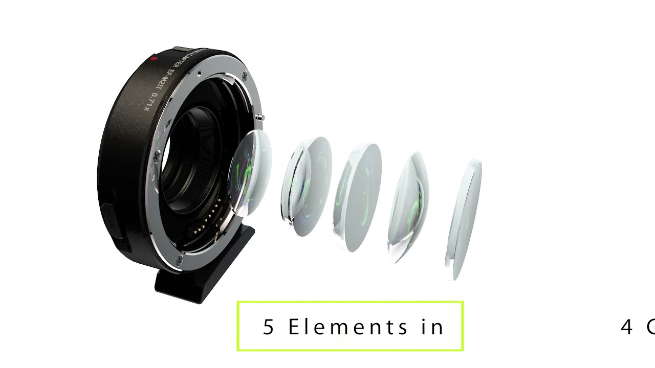 Viltrox Speed Booster EF-M2 II EF Lens to Micro 4/3 Body