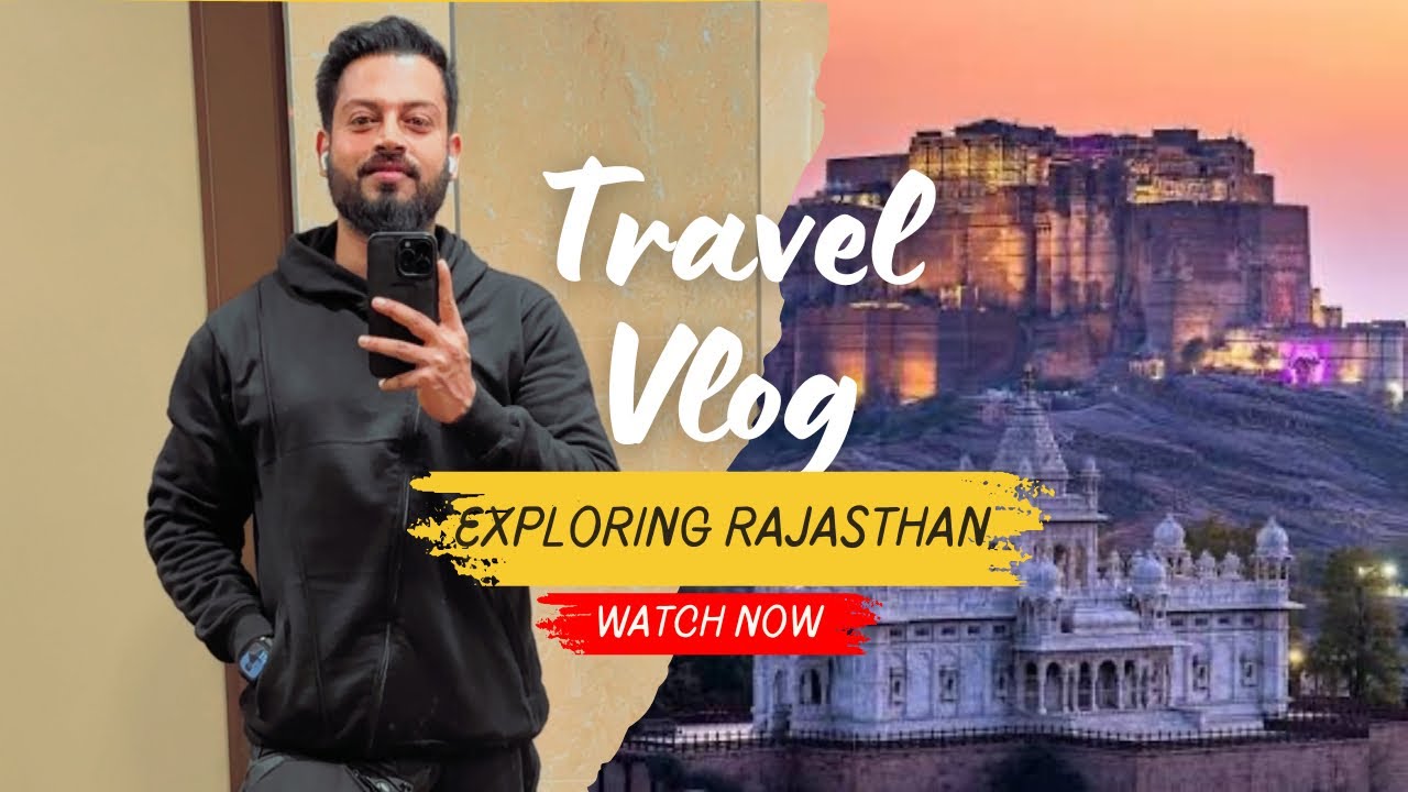 Searching for Ghosts in Rajasthan | Hyderabad to Delhi to Rajasthan Travel Vlog