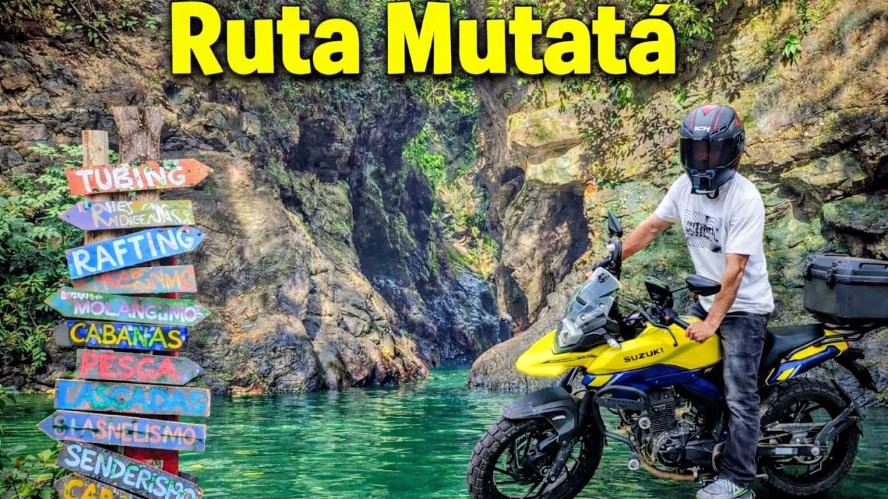 De Medellín a Mutatá en moto | Paisajes increíbles, cascadas y aventura 🏍️🌄