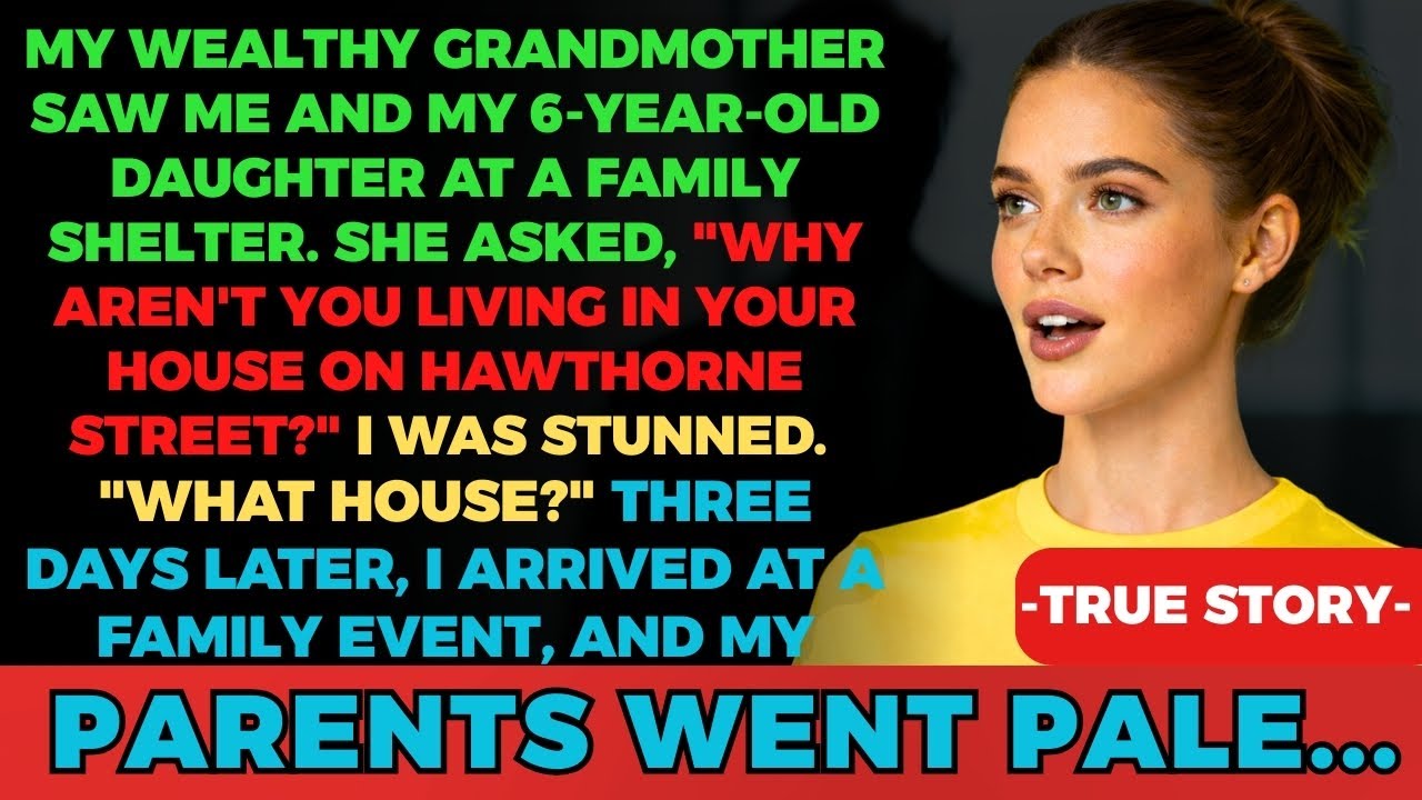 I Was Living in a Family Shelter… Until My Grandmother Asked Why I Wasn’t in My House