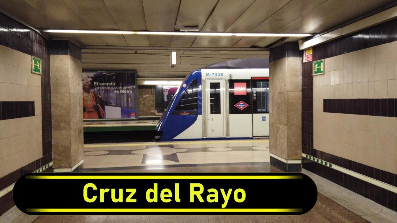 Metro Station Cruz del Rayo - Madrid 🇪🇸 - Walkthrough 🚶