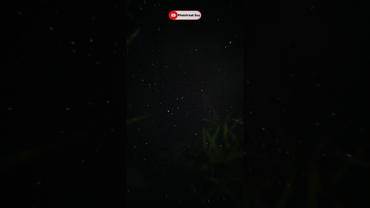 Astrophotography with Phone | Click the night sky with stars ✨ #youtubeshorts