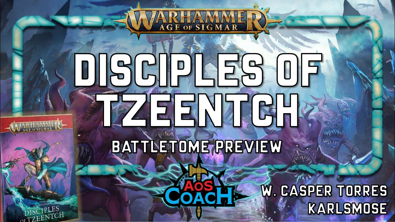 Disciples of Tzeentch Battletome Preview | AoS 4e