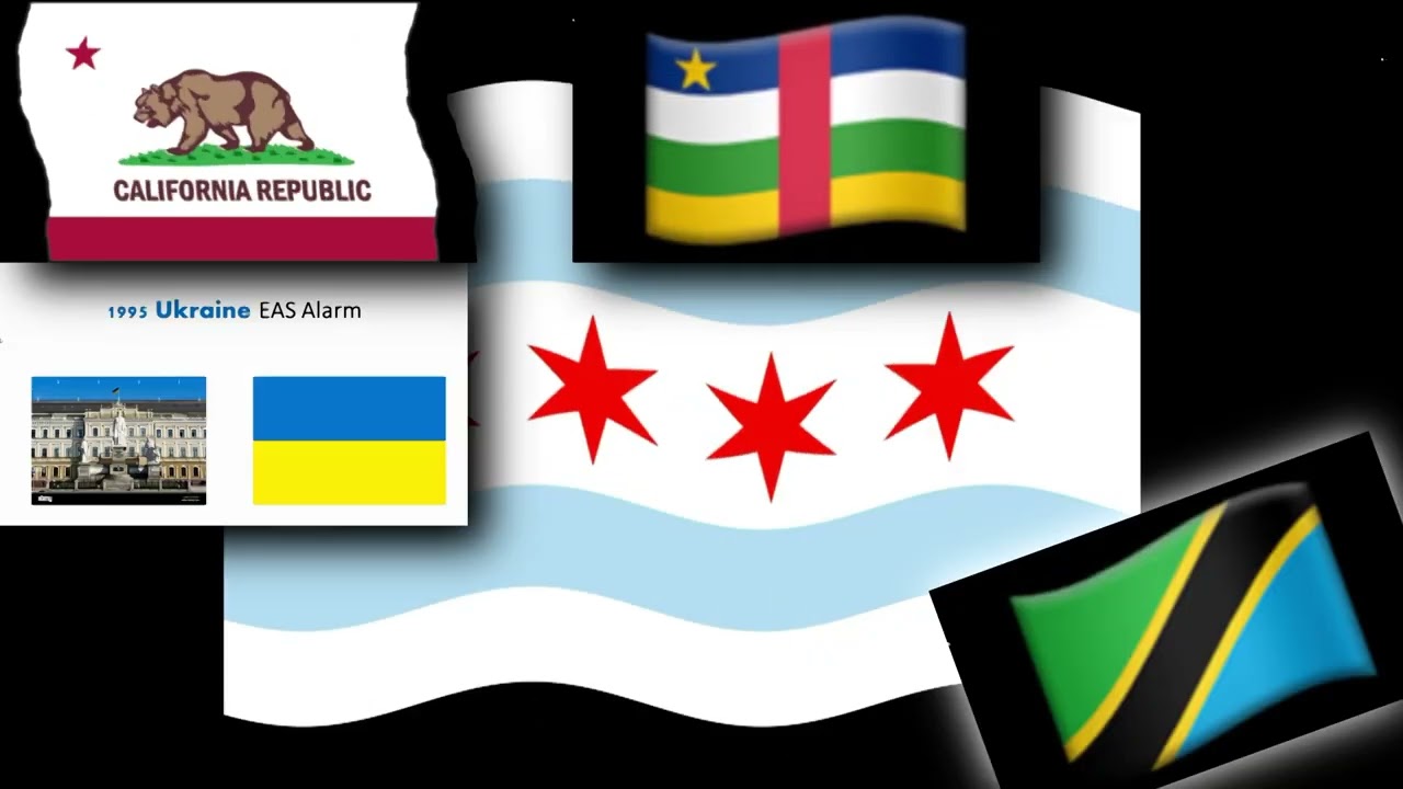 Chicago,Ukraine 1955,California,Tanzania and Central African Republic C.A.R has a sparta porta remix