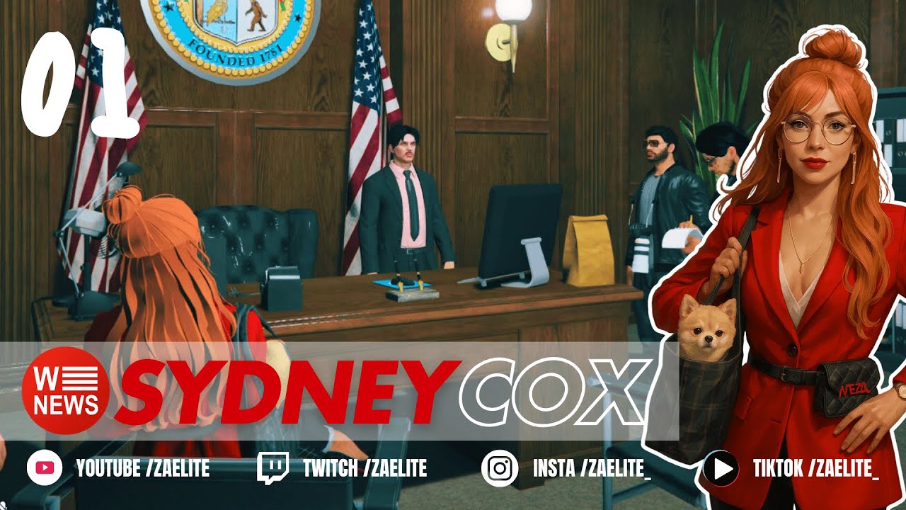 Sydney Cox, patronne du Weazel News | VIBE - GTARP #001
