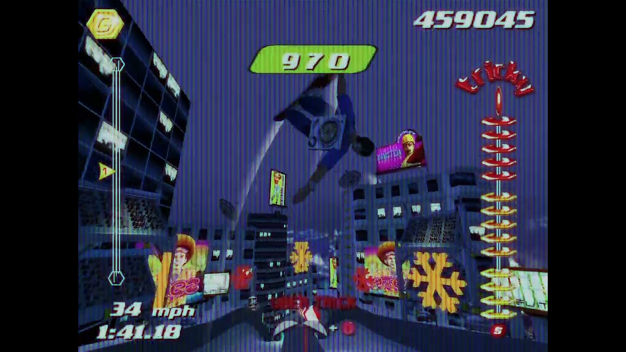 VHS EDIT - Mercury City - Experimental Gameplay (SSX Tricky)