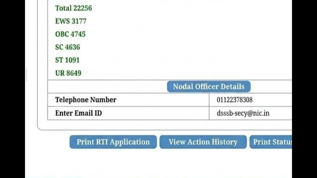 Dsssb Assistant superintendent post code 32/25 attendance RTI REPLY #shorts #viral #kvs #nvs #emrs