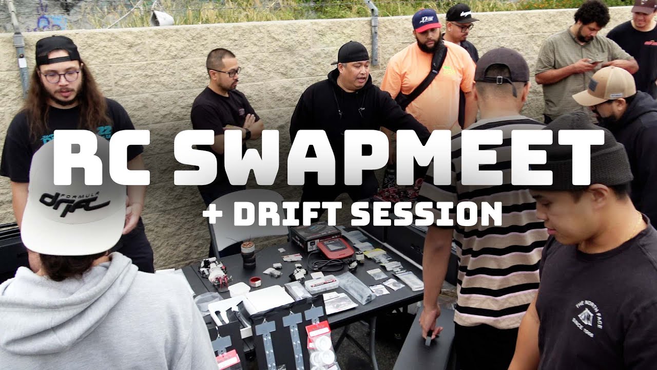RC Car Swap Meet at Super-G | Plus Raw RC Drift