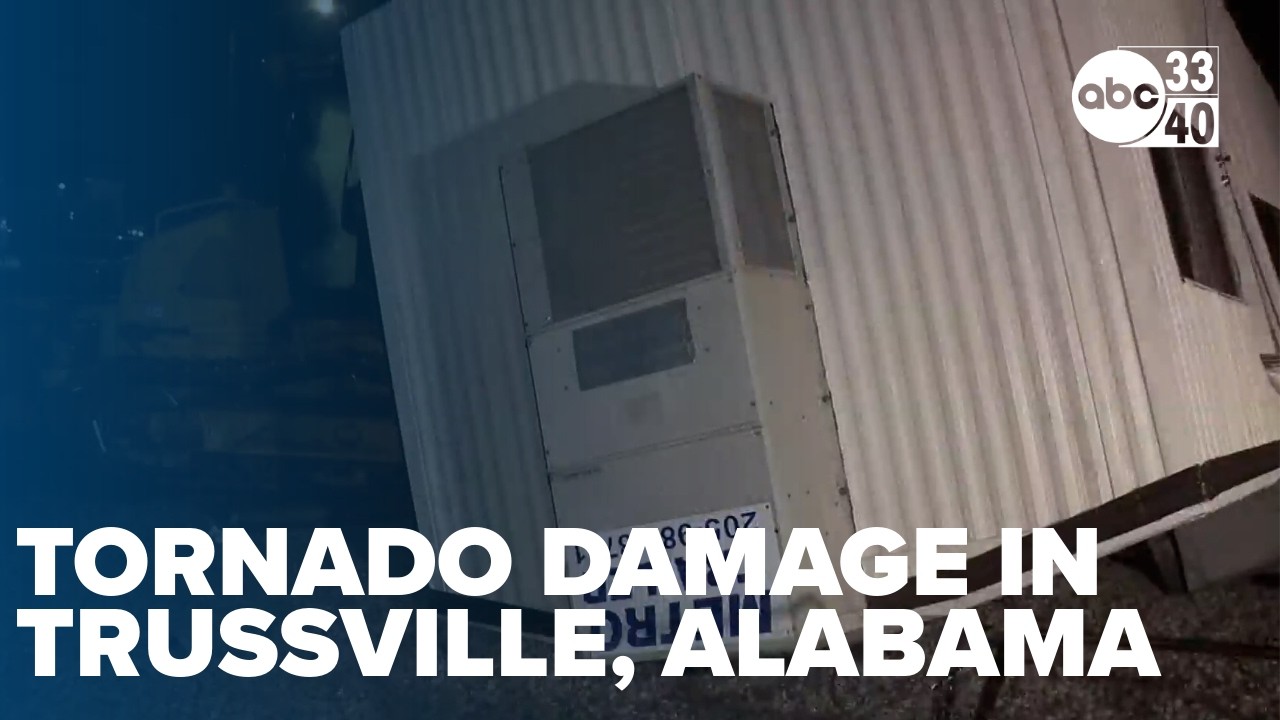 Tornado causes damage in Trussville, Alabama on February 26, 2026