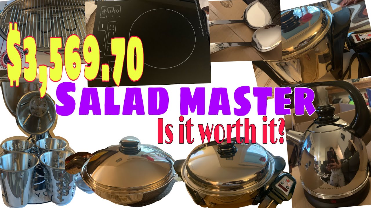 UNBOXING SALAD MASTER FAMILY SET || HEALTHY COOKWARE!!!