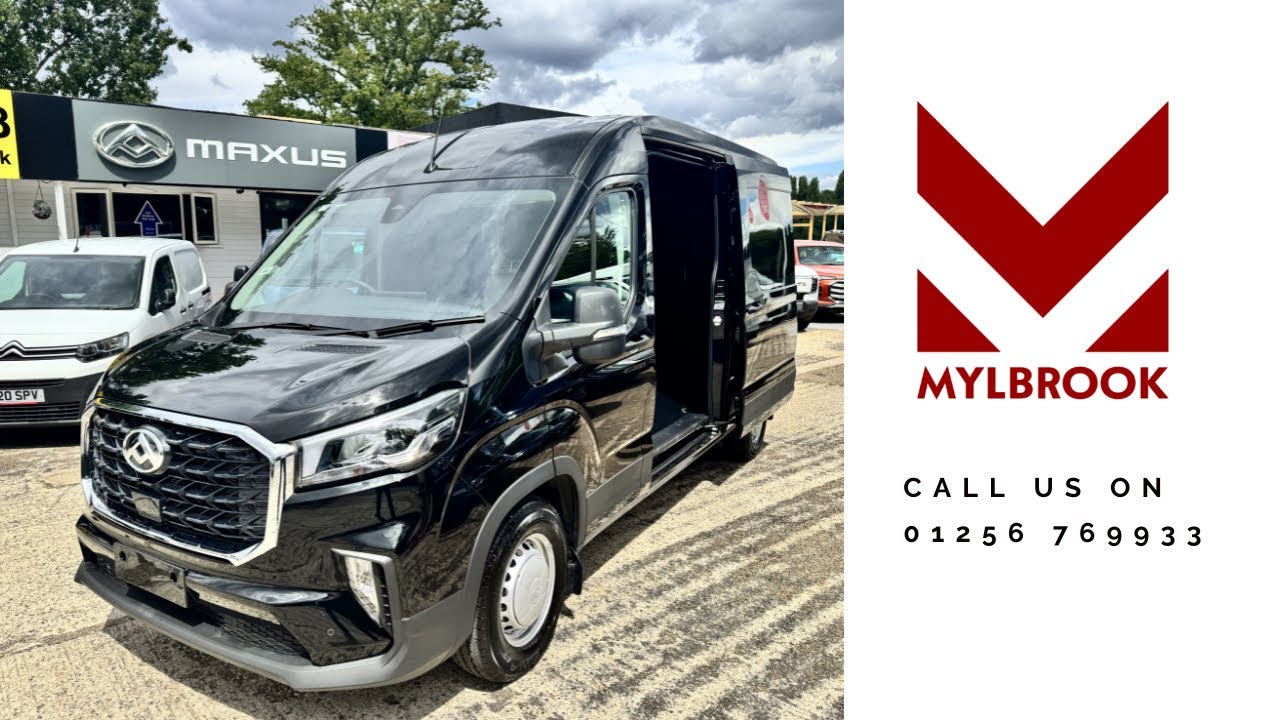 MAXUS Deliver 9 2.0 D20 FWD L3 H2 Euro 6 - New Model, - In Black  (s/s)