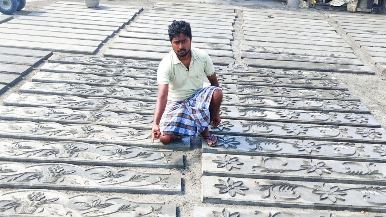 Ready-made Compound Slab | Making Cement Compound Slab