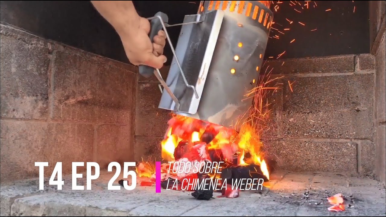 T4 EP 25 ¿Cómo se usa la chimenea para encender carbón? todo lo que necesitas saber en 5 minutos!!