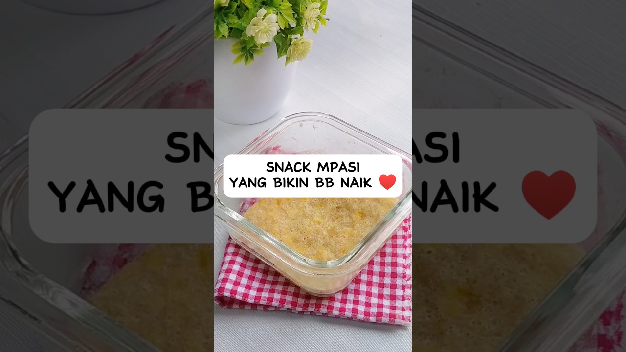 SNACK MPASI PISANG BB BOOSTER #MPASI #snackmpasi #snackmpasibbbooster