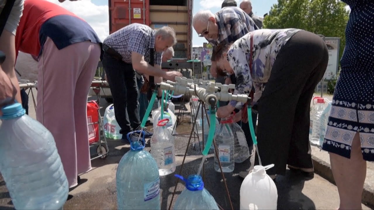 Ukraine's Mykolaiv faces water shortage as fighting cuts pipeline