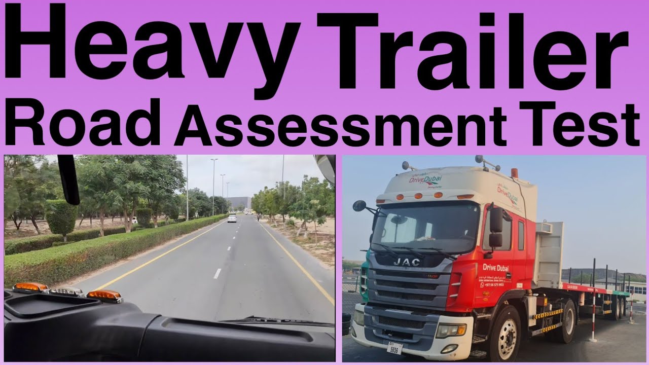 Heavy Trailer Road Assessment Test