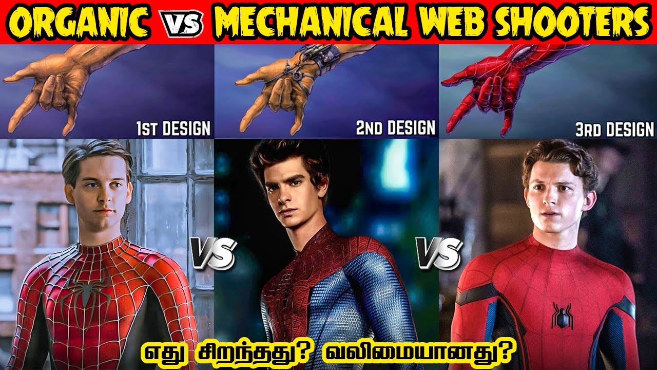 Organic Webbing vs Mechanical Web Shooters in Tamil | Savage Point