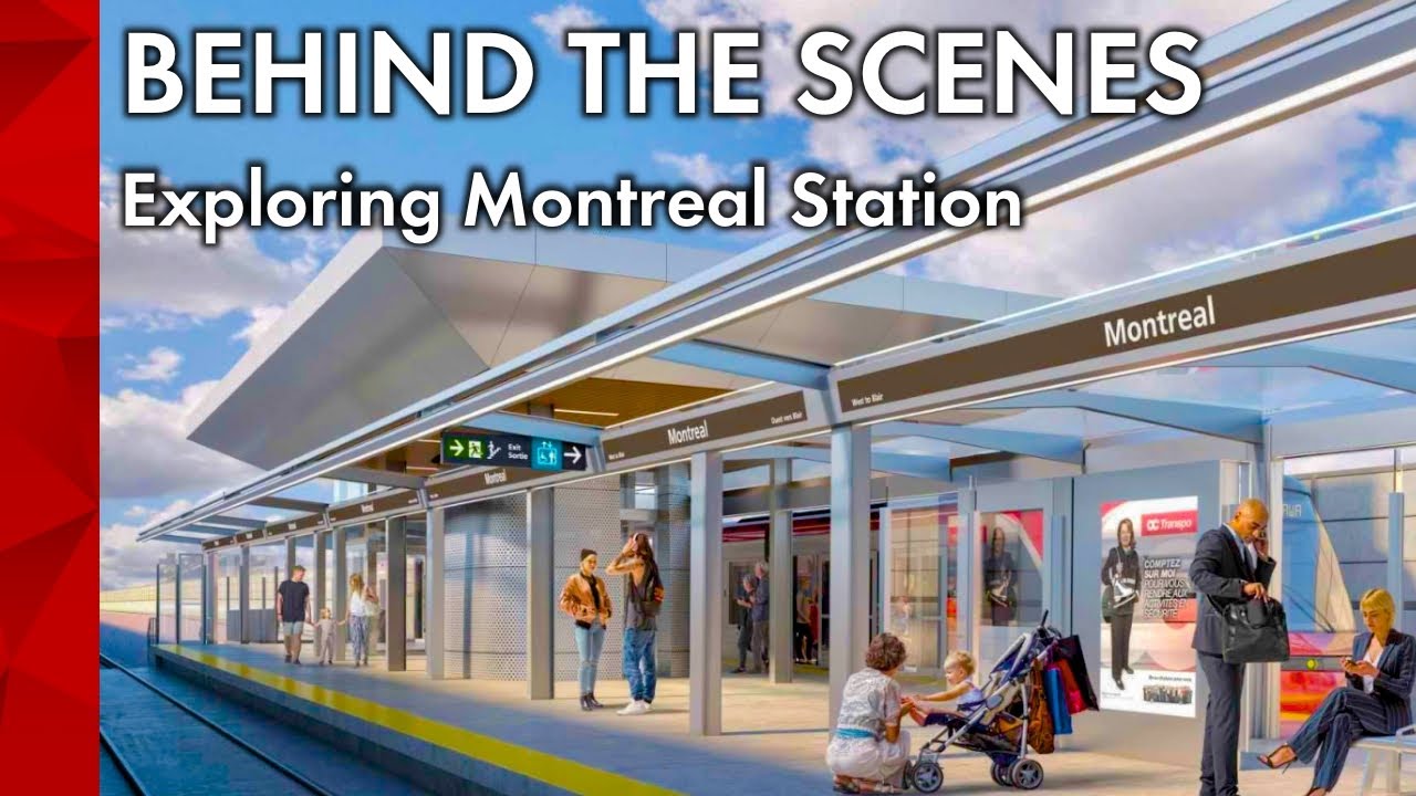 EXCLUSIVE Sneak Peek of Montreal Station: The Eastern Extension of O-Train Lines 1/3