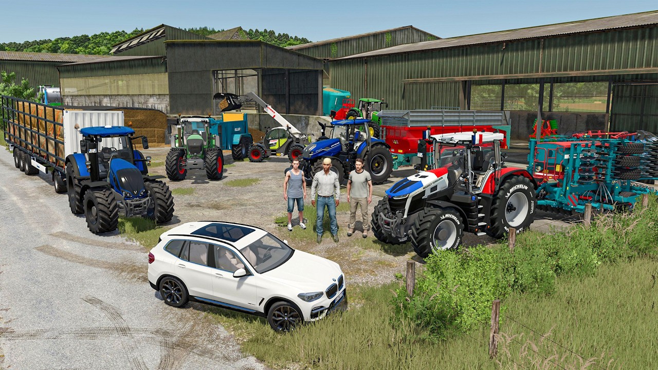 Jeune Agri de 22 i Reprend une Ferme XXL w Burgundii-Franche-Comt&eacute; | Symulator Rolnictwa 25 RP