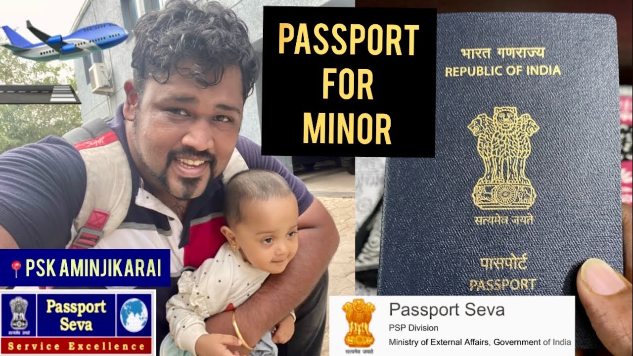 Minor Passport in just 3 days🥳 | Step by step procedure🤩 | Annexure ”D” sample | PSK Aminjikarai🛫