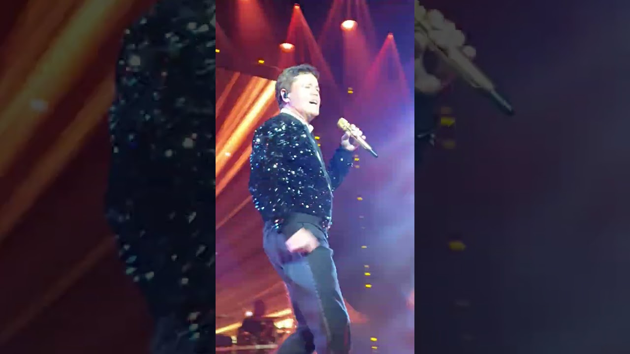 Donny Osmond 💜   Harrahs Las Vegas, Nov 11 2022 💜 On & On 💜  Lets All Dance 💜