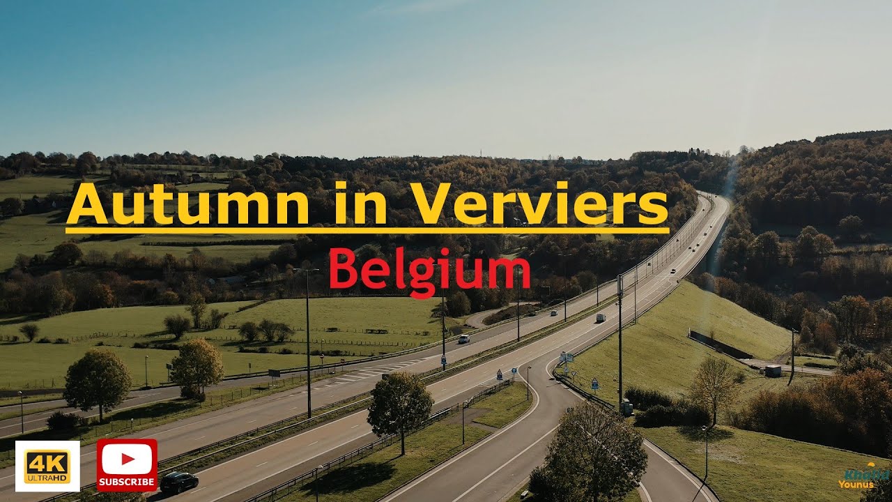 De herfst in Verviers - Belgium. 4K