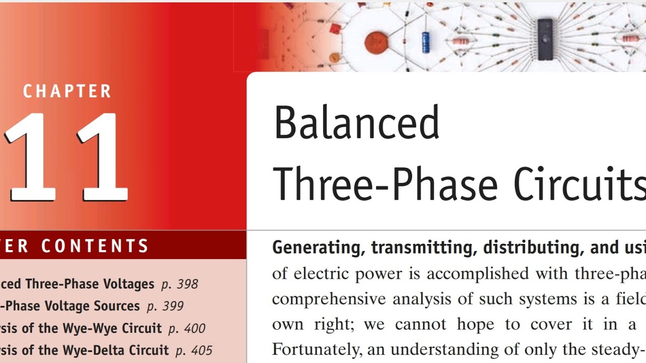 م1/ Three-Phase Circuits