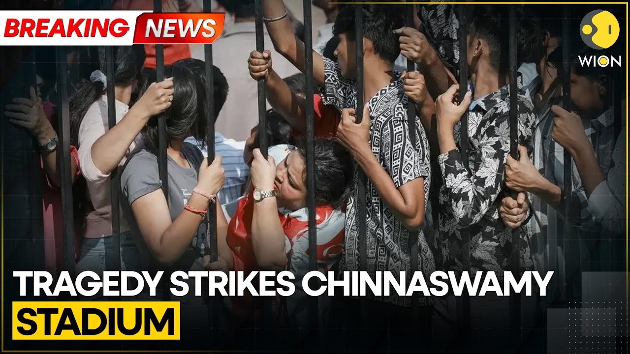 Bengaluru Stampede: Chaos Outside Chinnaswamy Stadium, Karnataka Dy CM Apologises To People | WION