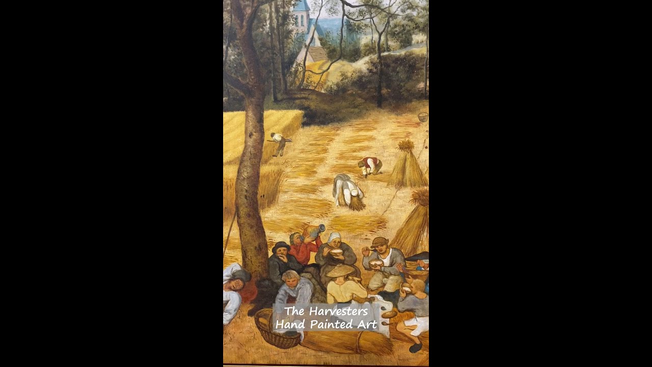 The Harvesters Oil Painting | Pieter Bruegel the Elder Art Reproduction