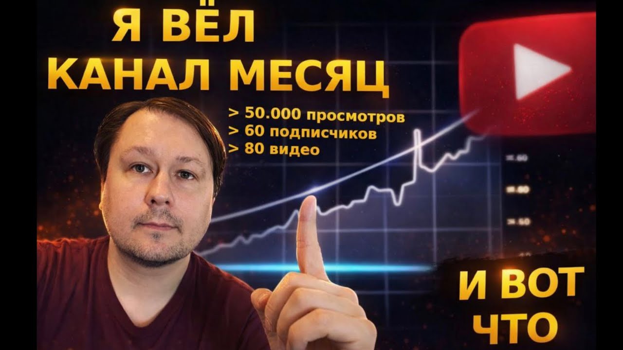 1 месяц на YouTube | Что я понял #отчёт #обзор #рекомендации #просмотры #статистика
