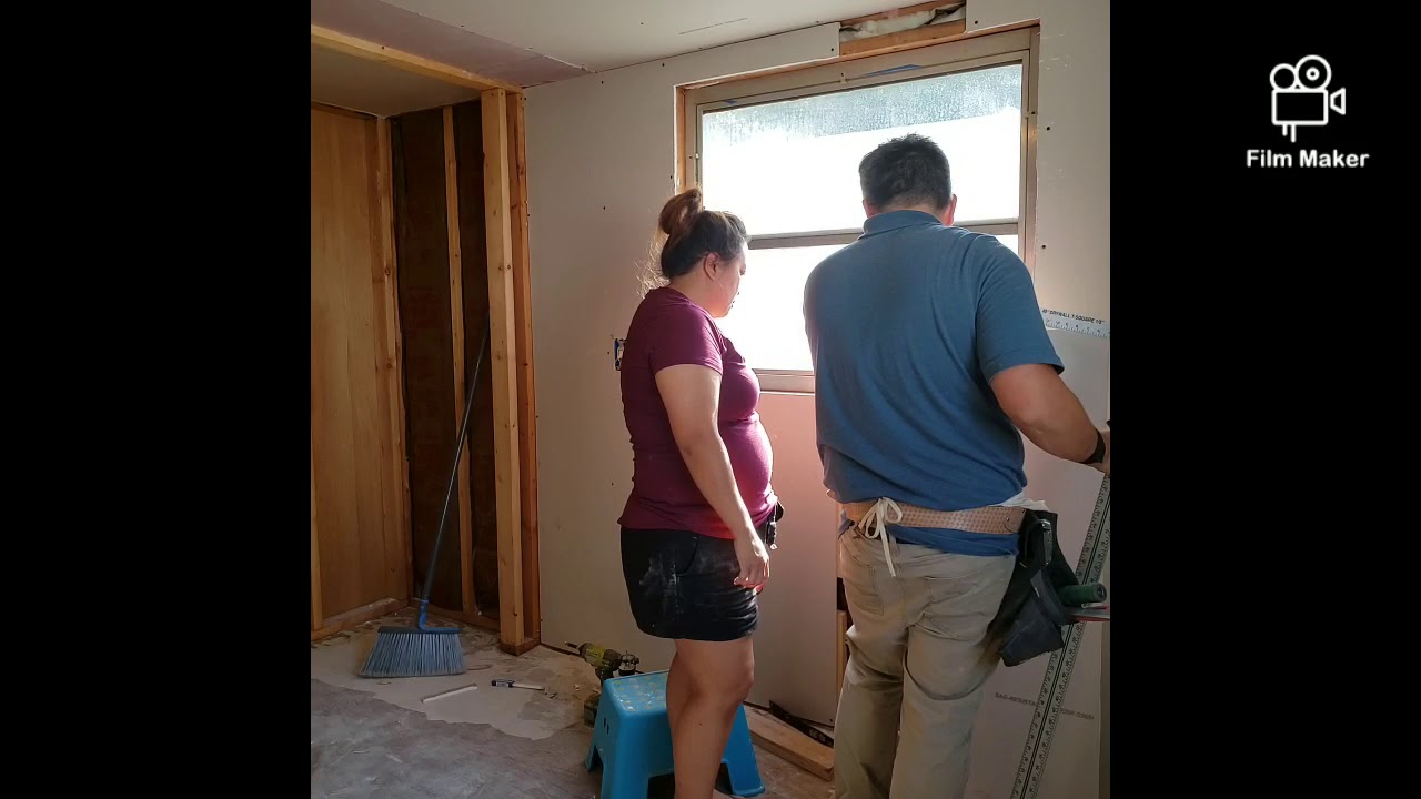 (Truth about drywalling a mobile home) mobile home renovation 17
