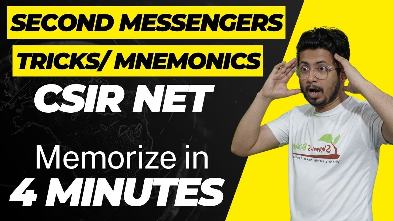 Second messenger in cell signaling | csir net tricks to remember | List of secondary messengers