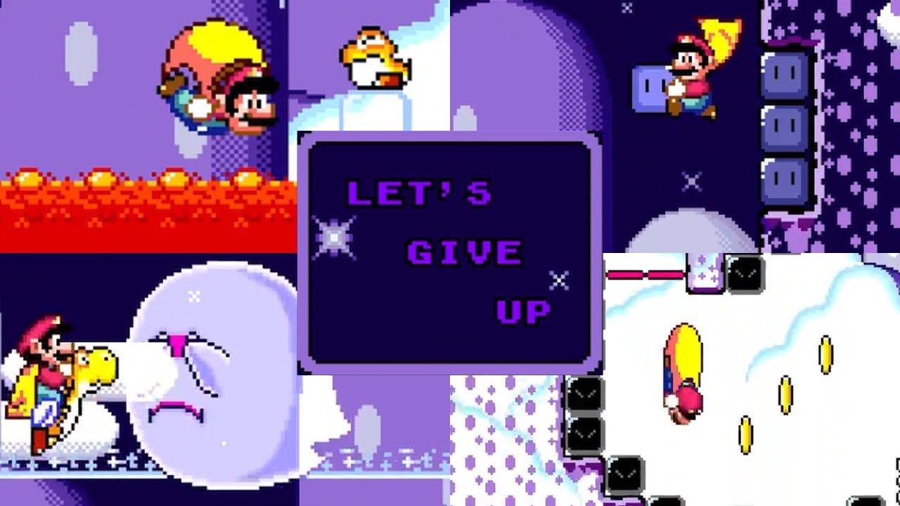 Let's Give Up - All clears (SMW Kaizo Hack by BeeKaay)