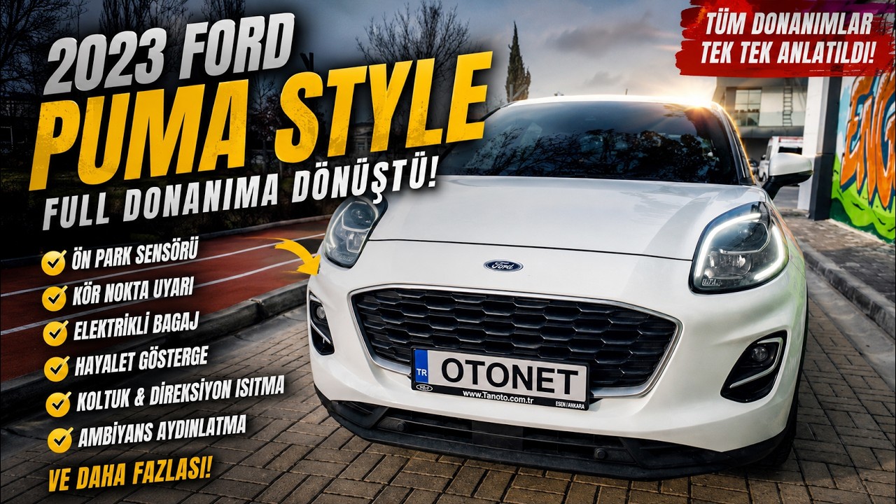 Türkiye'de Tek Ford Puma Style ( Sonradan Eklenen Özelliklerle