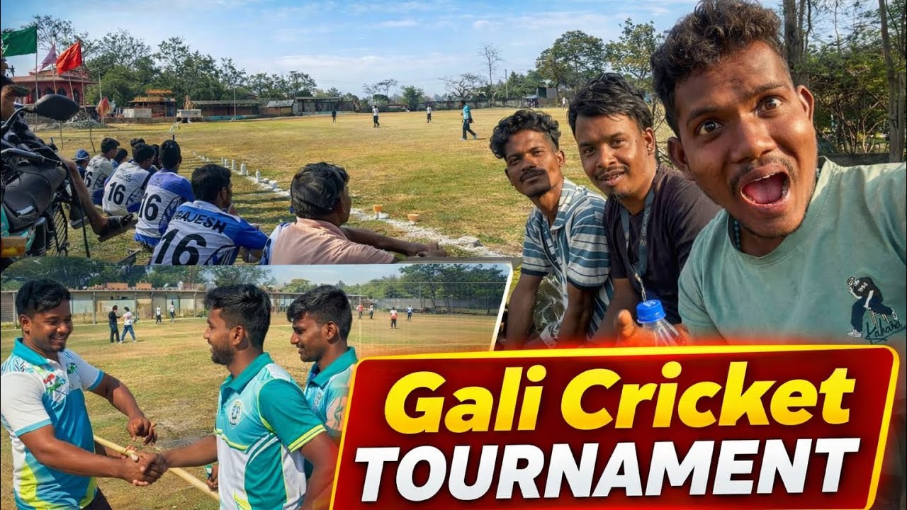  Gali cricket tournament match vlog video 🏏🏏